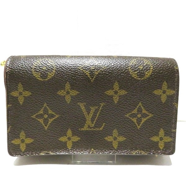 Louis Vuitton Monogram Portefeuille Tresor Long Wallet M61736 in Fair Condition