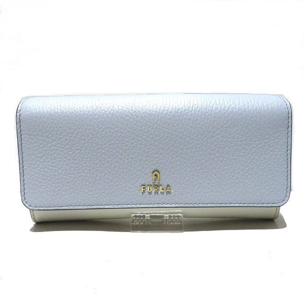 Furla Leather Camellia Bifold Wallet in Great Condition