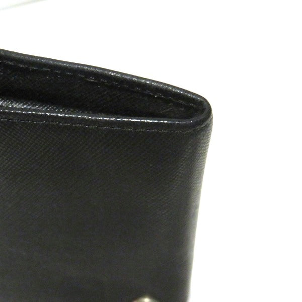 Salvatore Ferragamo Leather Bifold Long Wallet in Good Condition