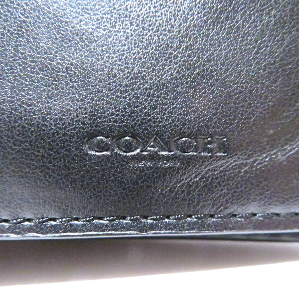 Coach Signature Long Wallet F75013 in Good Condition