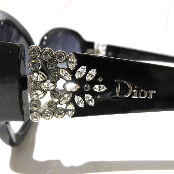 Dior Logo Rhinestone Sunglasses Women