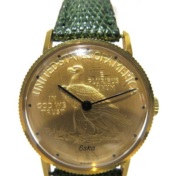 American $10 Coin Watch 77-141 Mechanical