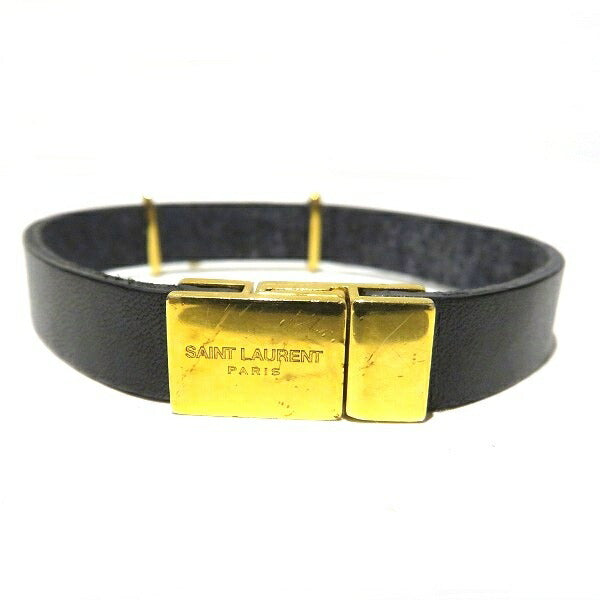 Yves Saint Laurent Leather Bracelet