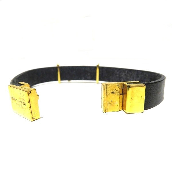 Yves Saint Laurent Leather Bracelet