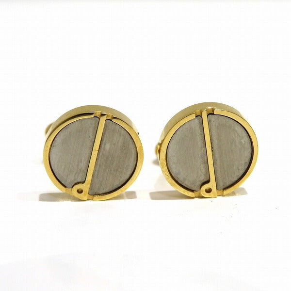 Dunhill D Series Stainless Steel Cufflinks in Good Condition