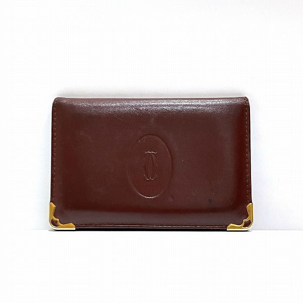 Cartier Must Line Bordeaux Card Case