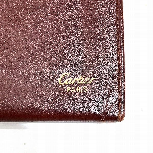 Cartier Must Line Bordeaux Card Case