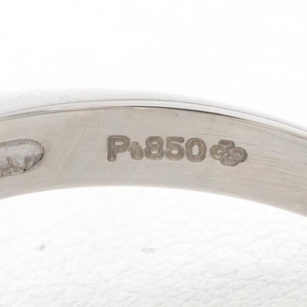 PT850 Platinum Diamond Ring 11.5