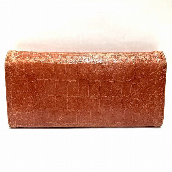 Miu Miu Leather Long Wallet 5M1109 in Good Condition