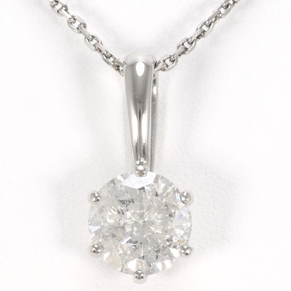 Platinum PT900 PT850 Diamond Necklace