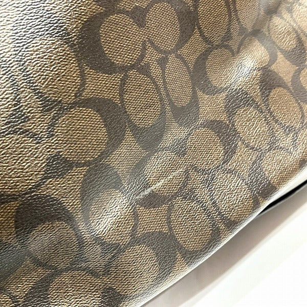 Coach Signature Avenue Tote Bag F67108 in Good Condition