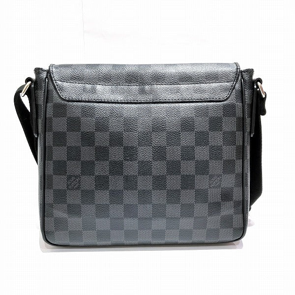 Louis Vuitton Damier Graphite District PM Shoulder Bag N40349