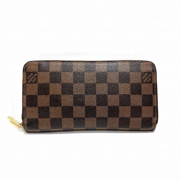 Louis Vuitton Damier Zippy Wallet N41661 in Good Condition