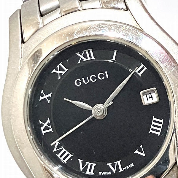 Gucci 5500L Quartz Black Dial Ladies Watch