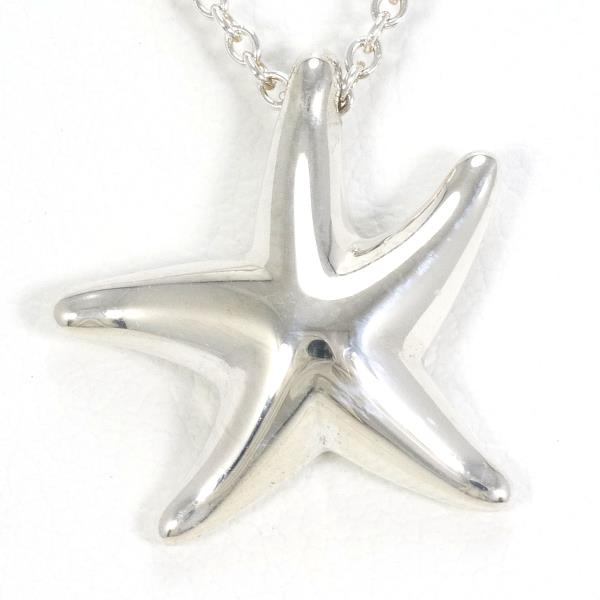 Tiffany & Co Starfish Silver Necklace in Excellent Condition