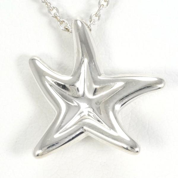 Tiffany & Co Starfish Silver Necklace in Excellent Condition