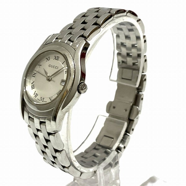 Gucci 5500L Quartz Silver Dial Ladies Watch