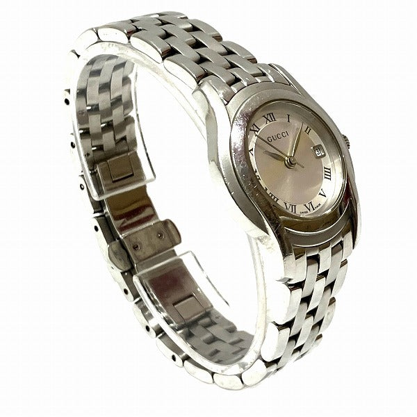 Gucci 5500L Quartz Silver Dial Ladies Watch