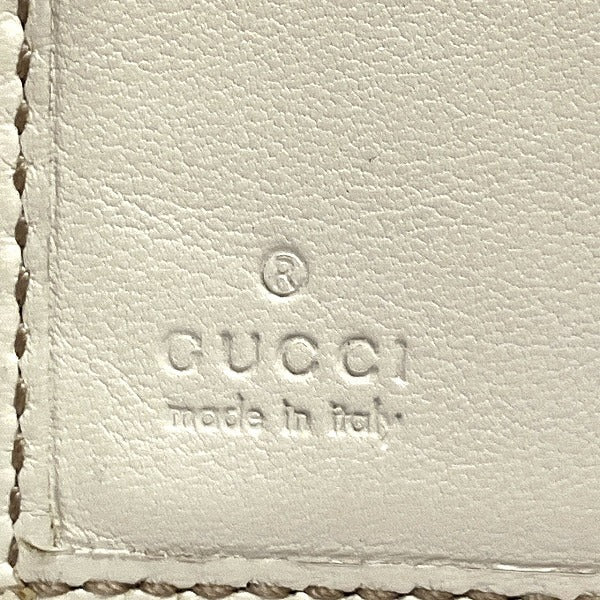 Gucci Canvas Leather Bifold Wallet 203549