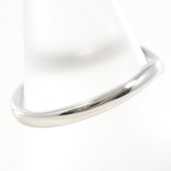 Tiffany & Co PT950 Platinum Curved Band Ring Size 10.5 in Excellent Condition