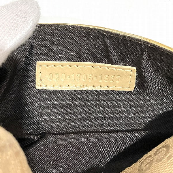 Gucci Canvas Leather Pocket Tissue Case in Good Condition