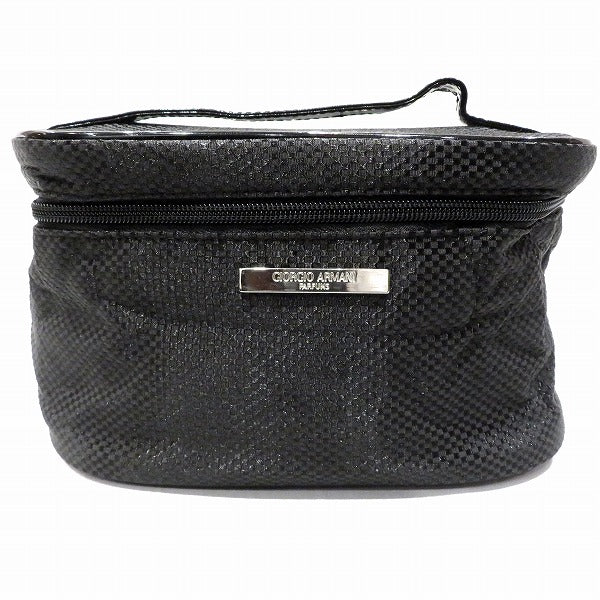 Giorgio Armani Nylon Enamel Vanity Pouch