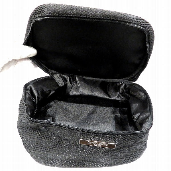 Giorgio Armani Nylon Enamel Vanity Pouch