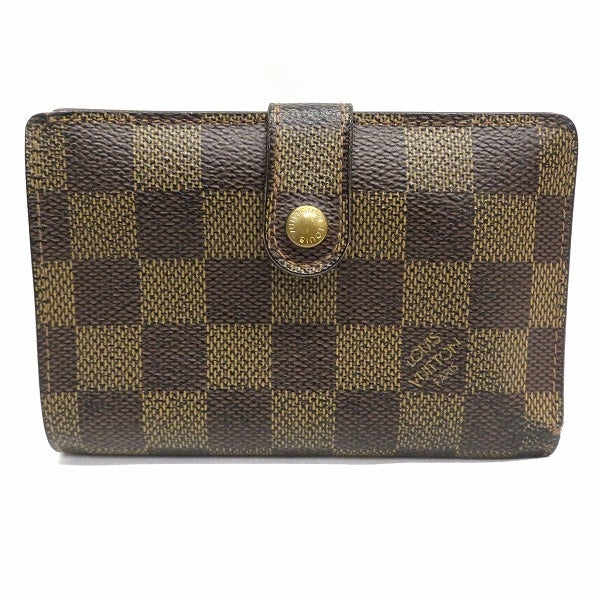 Louis Vuitton Damier Portefeuille Viennois Wallet N61664 in Good Condition