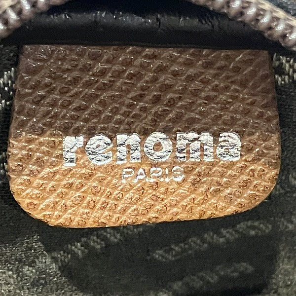 Renoma Leather Logo Mini Shoulder Bag