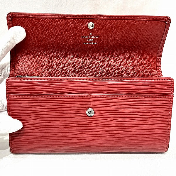 Louis Vuitton Portefeuille Sara Leather Long Wallet M60316 in Fair condition