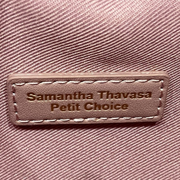 Samantha Thavasa Petit Choice Pink Nylon Waist Bag in Good Condition