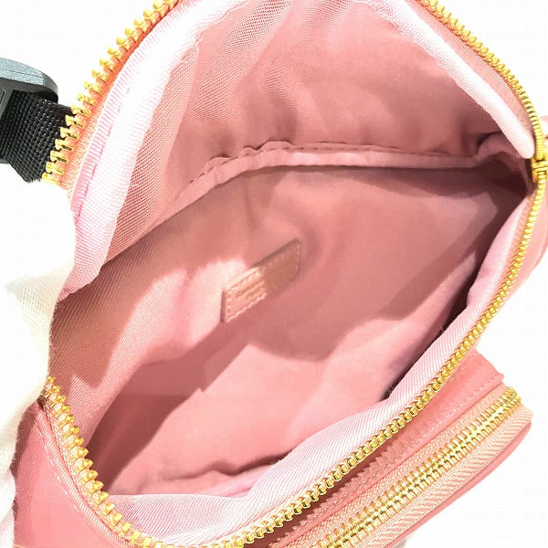 Samantha Thavasa Petit Choice Pink Nylon Waist Bag in Good Condition