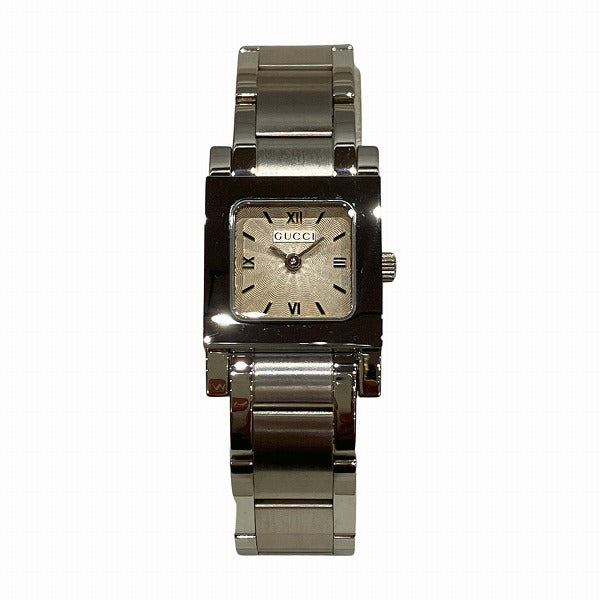 Gucci 7900P Stainless Steel Quartz Square Face Ladies Watch in Good Condition