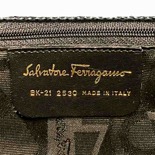 Salvatore Ferragamo Vara Ribbon Leather Tote Bag