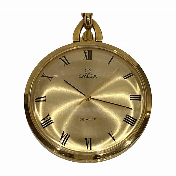 Omega De Ville 131.1746 Gold Vintage Pocket Watch