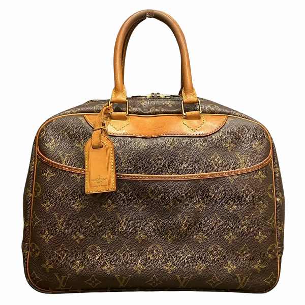 Louis Vuitton Monogram Deauville Handbag M47270 in Fair Condition