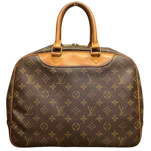 Louis Vuitton Monogram Deauville Handbag M47270 in Fair Condition