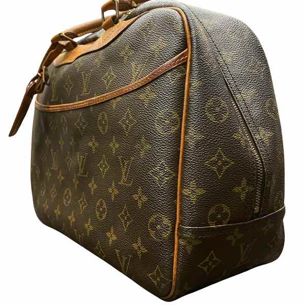 Louis Vuitton Monogram Deauville Handbag M47270 in Fair Condition