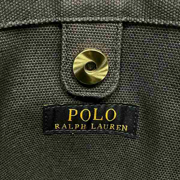 Polo Ralph Lauren Big Pony Cotton Tote Shoulder Bag Unisex in Good Condition