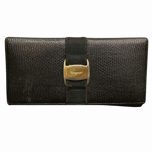 Salvatore Ferragamo Vara Leather Wallet