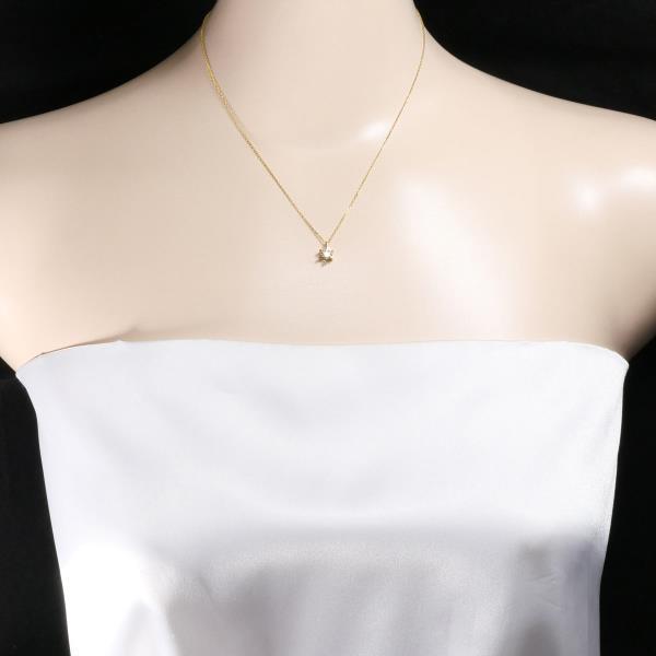 K18 Yellow Gold Diamond Necklace 0.20 SI2