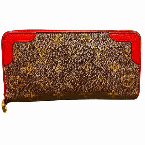 Louis Vuitton Monogram Zippy Wallet M61854 in Good Condition