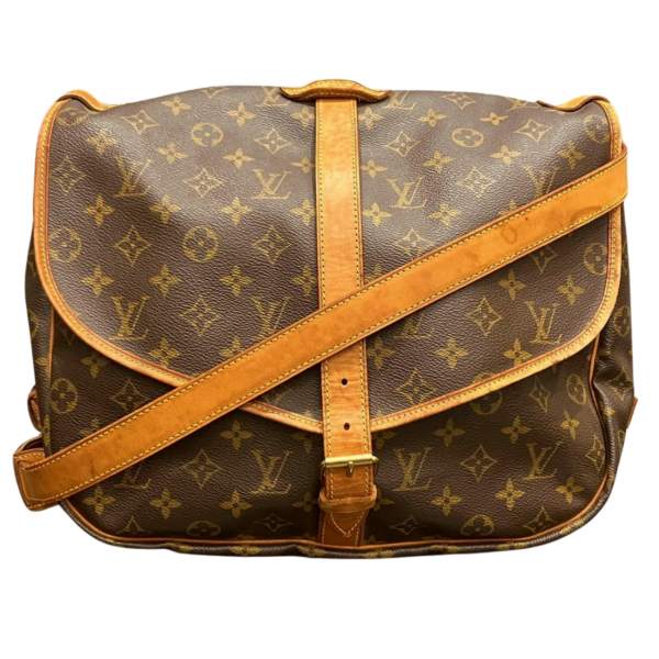 Louis Vuitton Monogram Saumur 35 Shoulder Bag M42254 in Good Condition