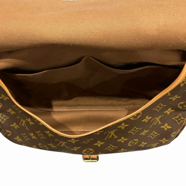 Louis Vuitton Monogram Saumur 35 Shoulder Bag M42254 in Good Condition