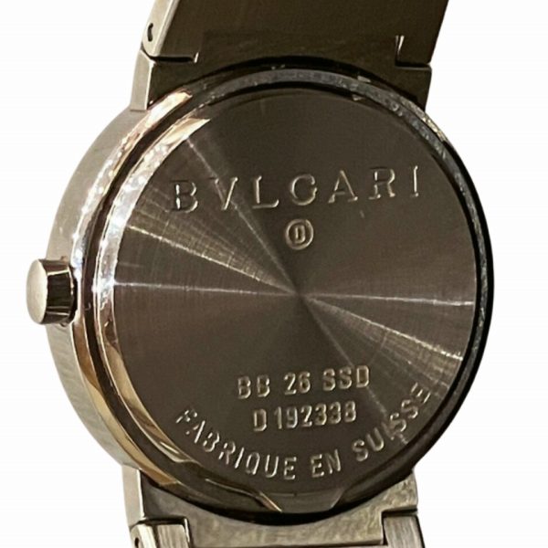 Bvlgari BB26SSD Quartz Stainless Steel Watch in Good Condition