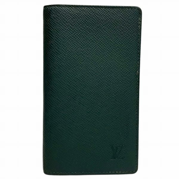 Louis Vuitton Taiga Agenda Poche Notebook Cover R20405 in Fair Condition