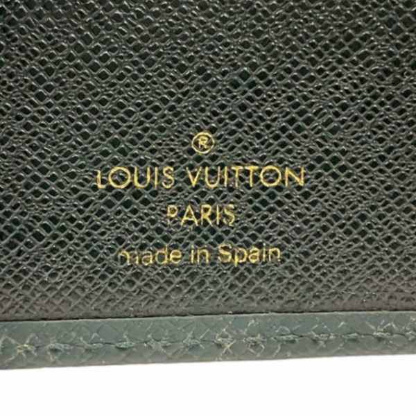 Louis Vuitton Taiga Agenda Poche Notebook Cover R20405 in Fair Condition