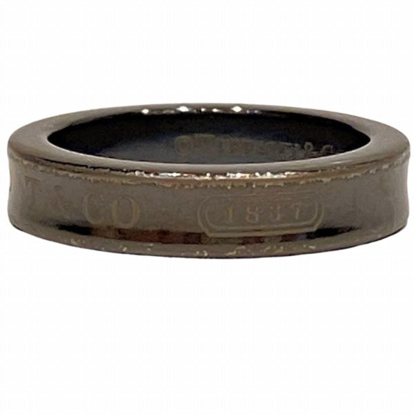 Tiffany & Co 1837 Narrow Titanium Ring