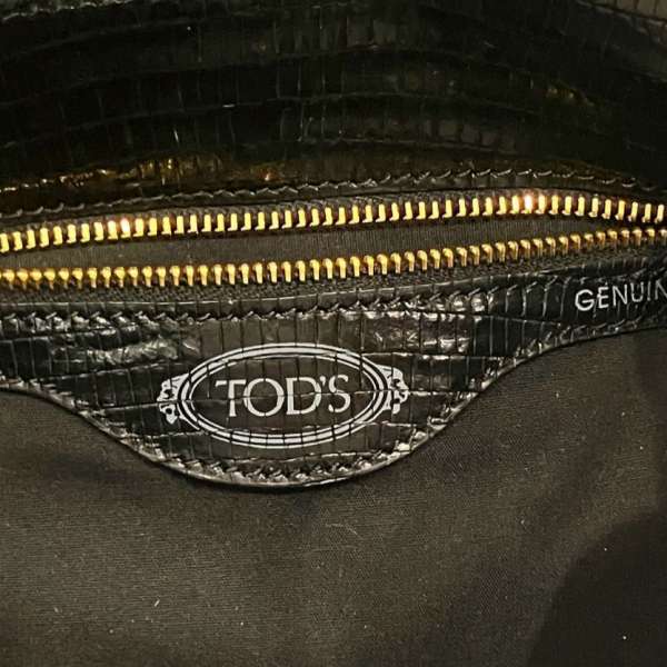 Tod's Leather Haircalf Shoulder Bag