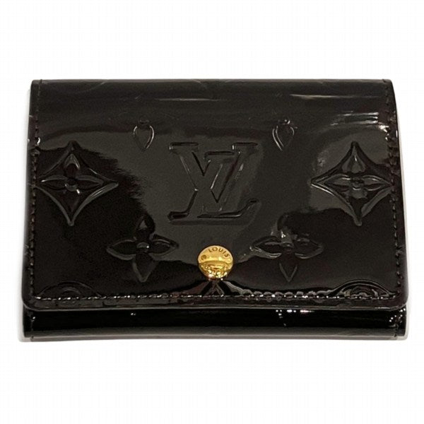 Louis Vuitton Vernis Leather Card Case M91409